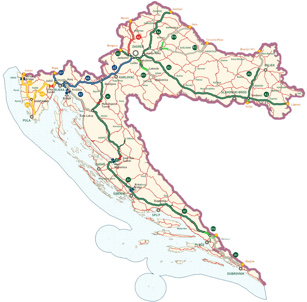 Вождение в Хорватии: правила и особенности - 2